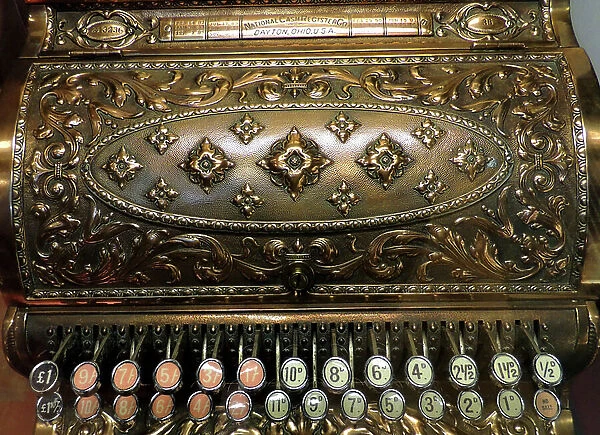 Tiffany Cash register dated 1901