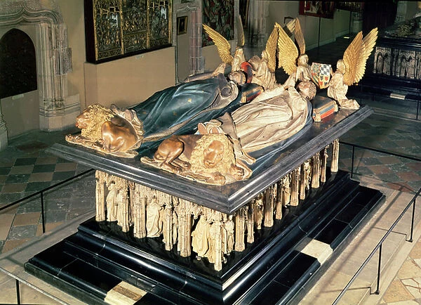 Tomb of John the Fearless (1371-1419) and Margaret of Bavaria (1376-1434