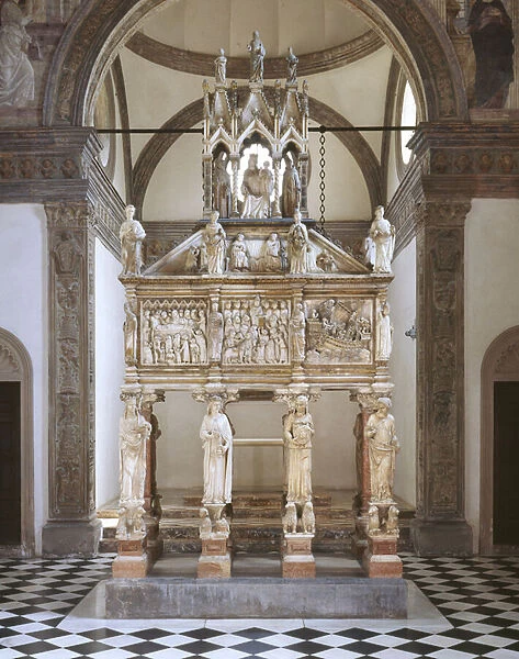 Tomb of Saint Peter, c. 1336 (marble)