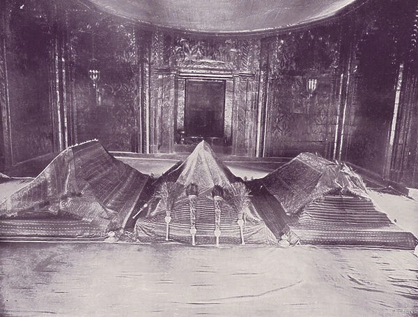 Tombs of Hyder Ali and Tippoo Sultan, Seringapatam (b  /  w photo)