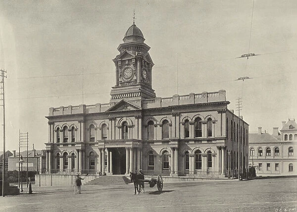 The Town Hall, Port Elizabeth (b  /  w photo)