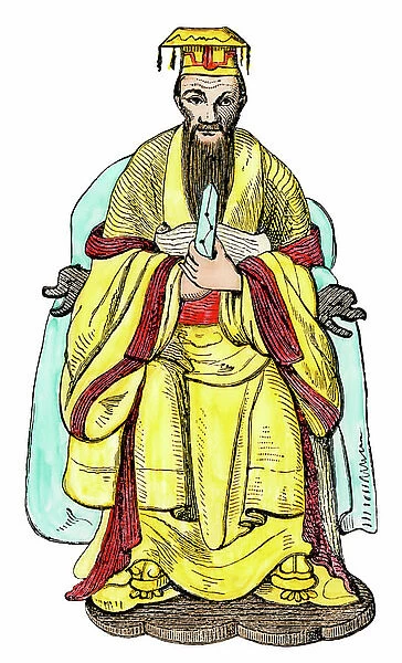 Traditional likeness of Confucius