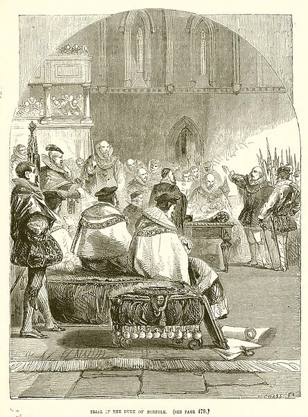 Trial of the Duke of Norfolk (engraving)