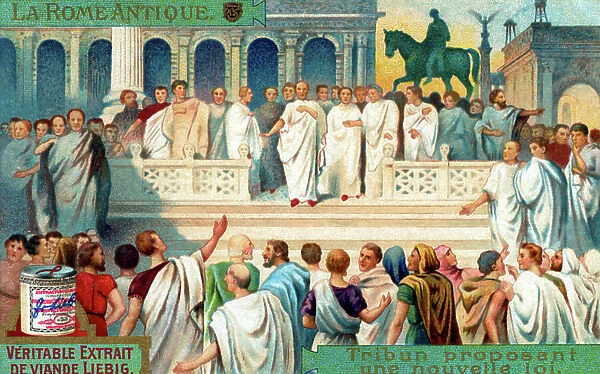 Tribune in the Roman Republic: Proposing a law