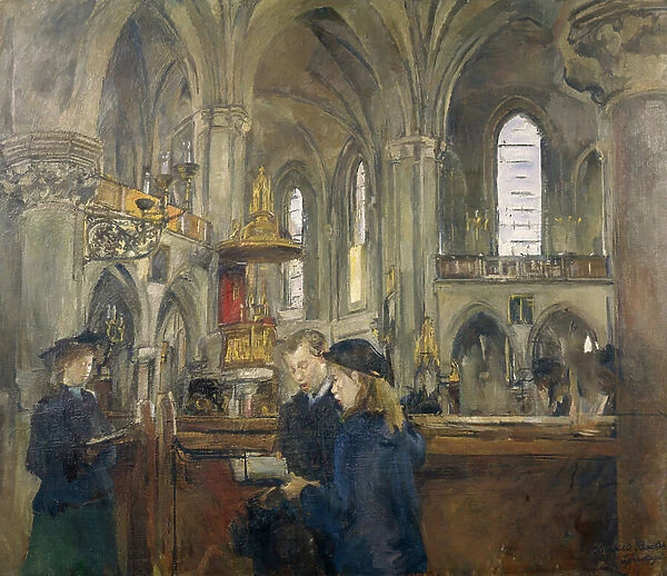 From The Trinity Church, 1898 (painting)