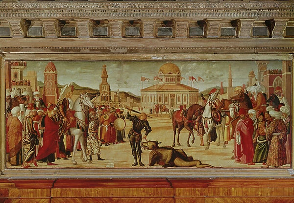 The Triumph of St. George, 1501-7 (oil on canvas)