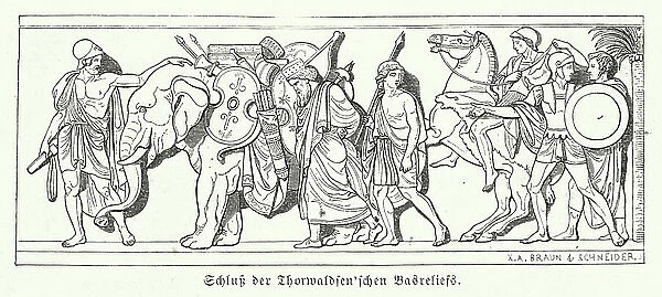 Triumphal entry of Alexander the Great into Babylon (engraving)