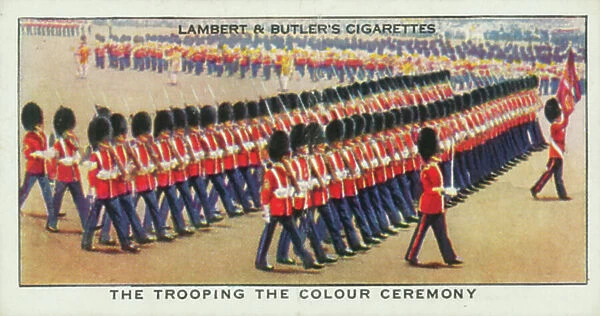The Trooping the Colour Ceremony (colour photo)