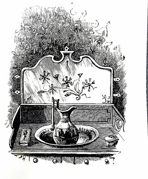 A typical Victorian wash stand