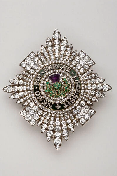 United Kingdom - Order of the Thistle: plate - Manufactured by R &s Garrard & Co (London