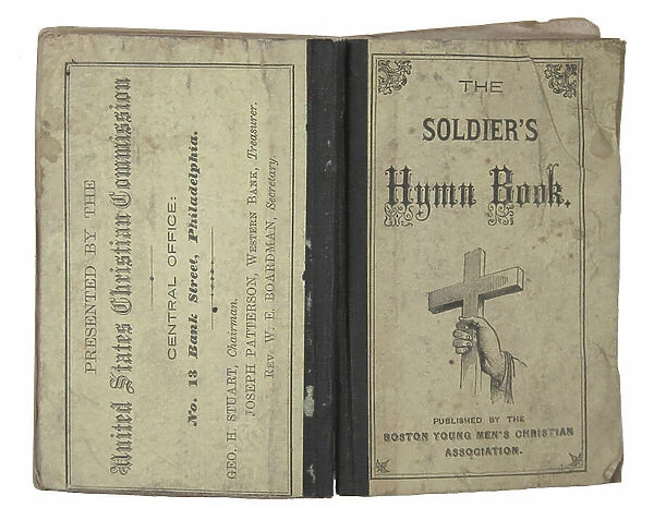 United States Civil War, Union Soldier's Hymn book of Charles L. Taylor, 16th Connecticut Volunteers