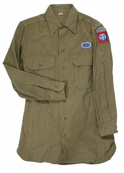 United States, Issue shirt worn by member of 325th Glider Infantry