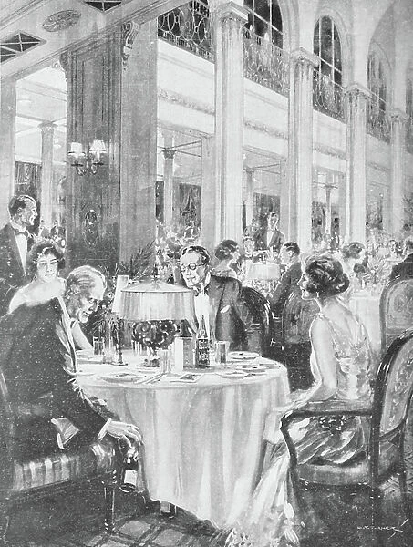 USA History: A good dinner washed down with clandestine wine aboard the great liner Le Leviathan