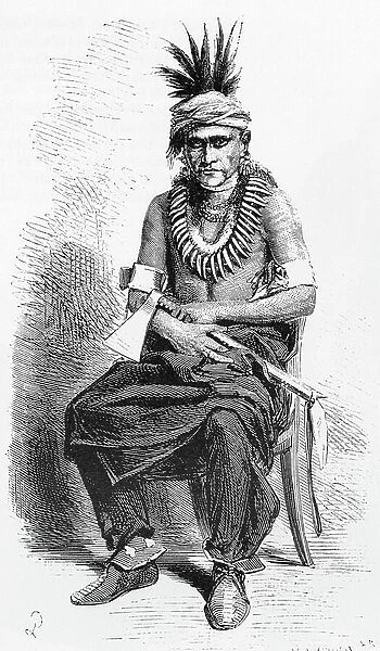 USA History: La-hull-du-sho-du. chief is great Pawnee