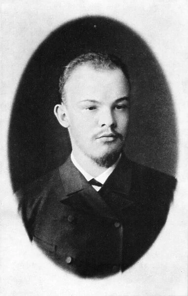 V. I. Ulyanov, Samara, 1891 (b  /  w photo)