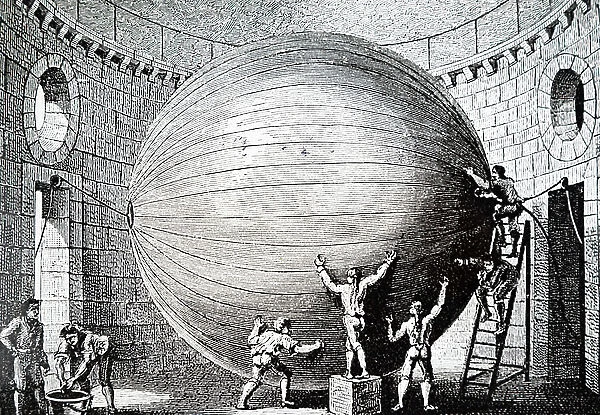 The varnishing of a balloon