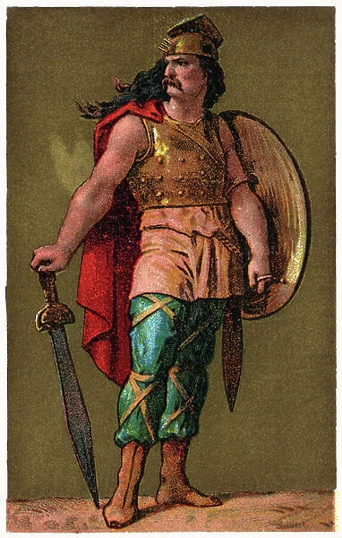 Vercingetorix, ca 1900 (illustration)