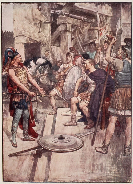 Vercingetorix Threw his Arms at the Feet of his Conquerors