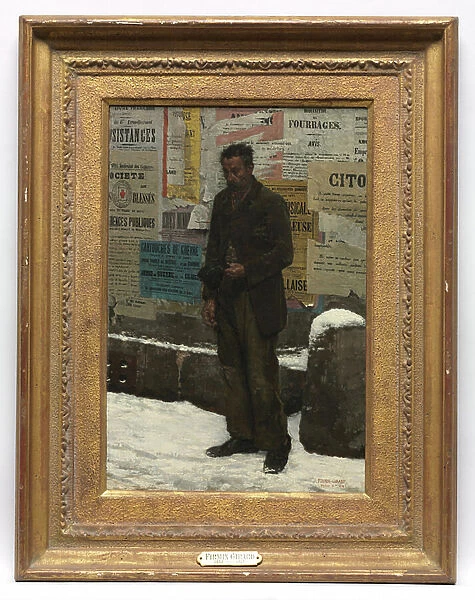 The Veteran, 1870 (oil on canvas)