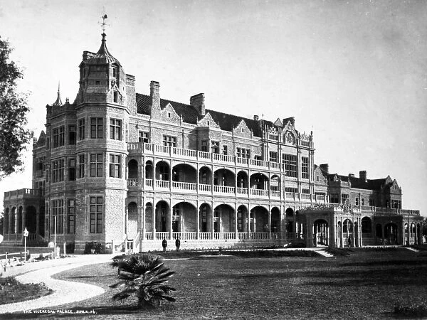 The Viceregal Palace, Simla, c. 1890 (b  /  w photo)