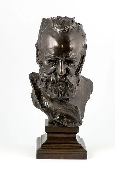 Victor Hugo (bronze cast after the 1886 original) (bronze)