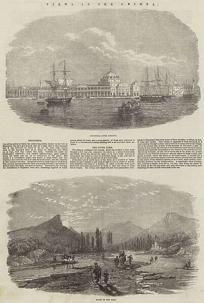 View in the Crimea (engraving)