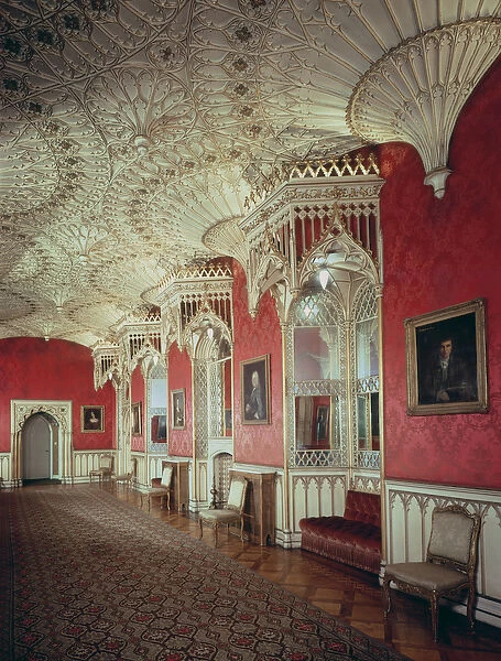 View of the Great hall, 1750-1770 (photo)