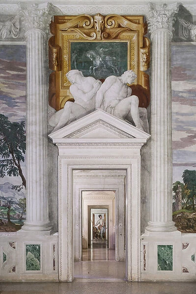 View of the Hall of Olympus, east side
