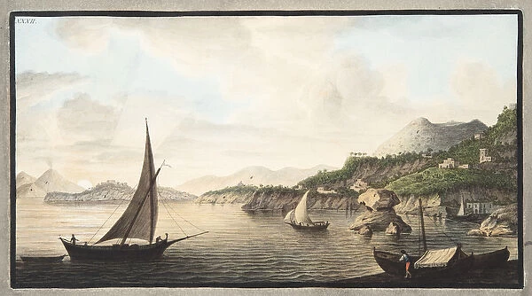 View of a part of the Island of Ischia called Lacco, Plate XXXII