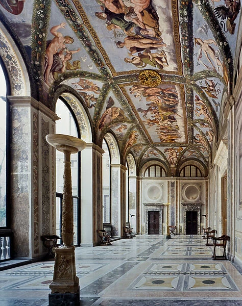 View of the Loggia of Cupid and Psyche (photo)