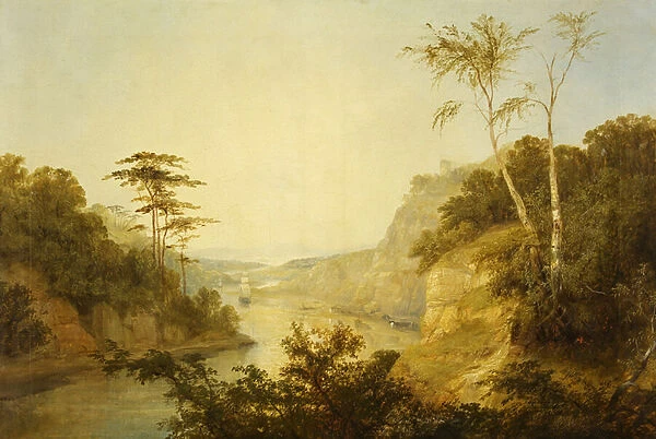 View near Clifton, 1843 (oil on canvas)