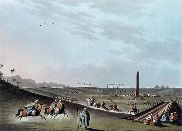 View of Obelisk at Heliopolis, Egypt, 1801