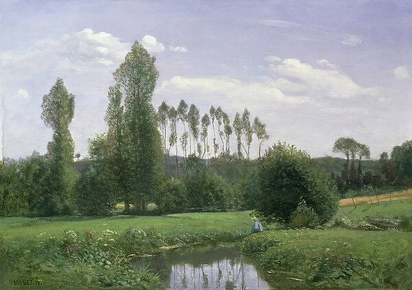 View at Rouelles, 1858