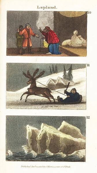 Views in Lapland, early 19th century