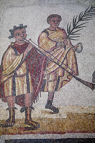 Villa Romana del Casale, Piazza Armerina, Sicily, Italy. Mosaic