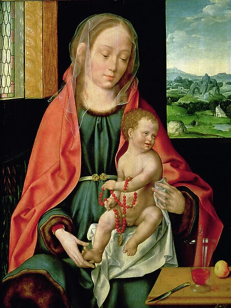 Virgin and Child, 1530 (panel)