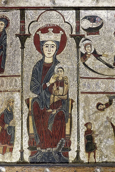 the Virgin nursing the Child, 13th century (tempera on wood)