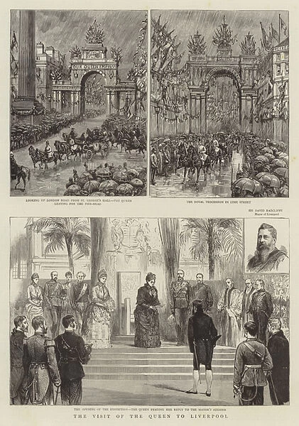 The Visit of the Queen to Liverpool (engraving)
