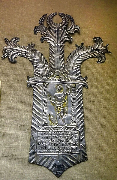 Votive plaque of silver