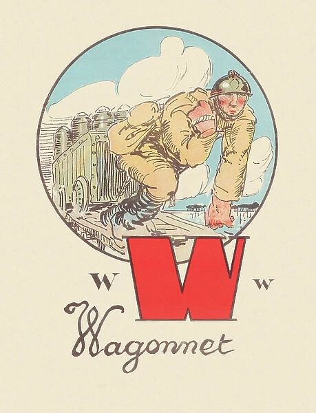 Wagonnet, 1918 (illustration)