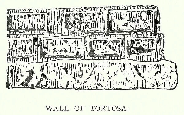 Wall of Tortosa (engraving)