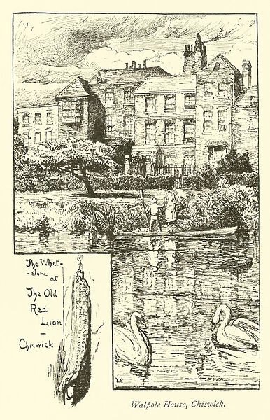 Walpole House, Chiswick (engraving)