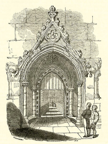 Waltham Abbey Church, Essex (engraving)