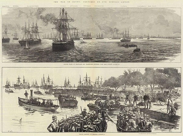 The War in Egypt (engraving)
