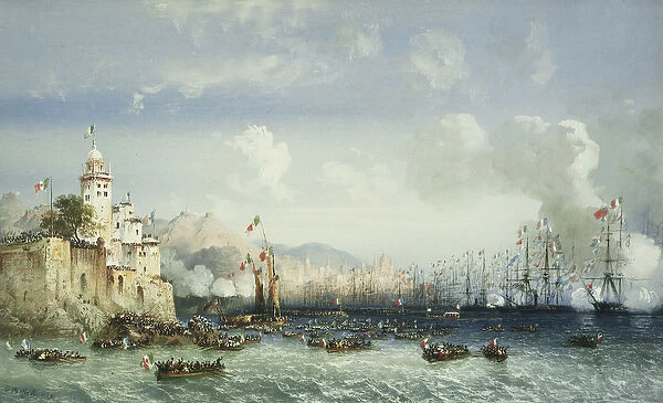 The War in Italy: Genoa, The Arrival of the Emperor Napoleon III