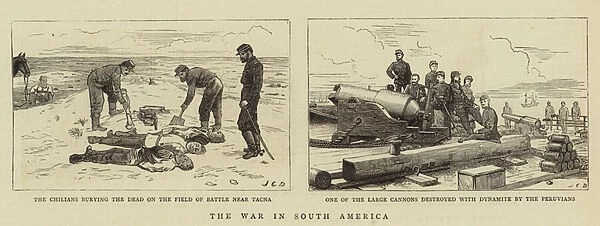 The War in South America (engraving)