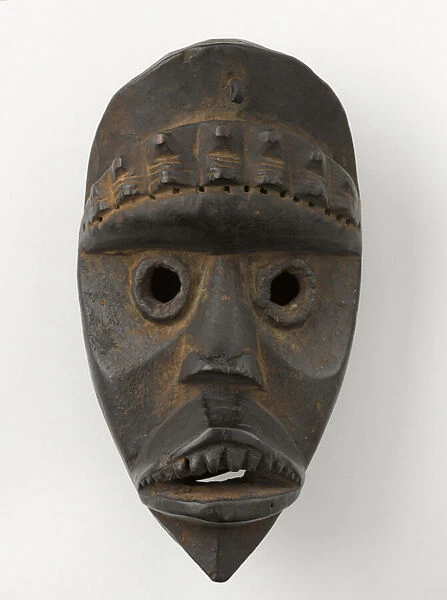Warrior Mask (Bugle), 19th or early 20th century (wood and metal)