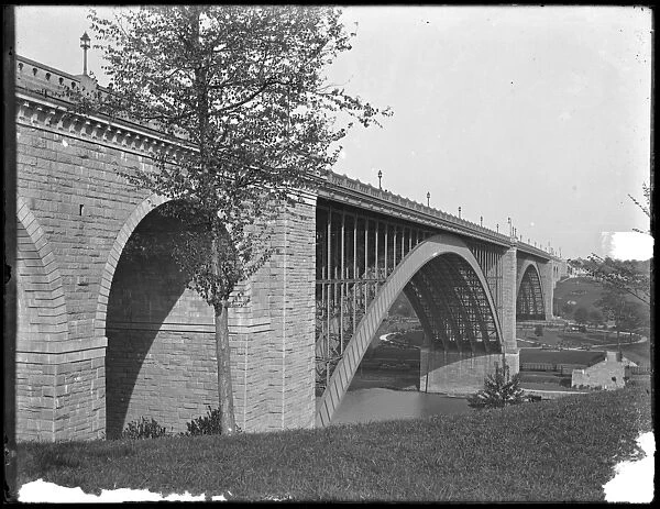 Washington Bridge, Harlem River, c. 1912 (b  /  w photo)