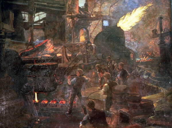 The Wealth of England: the Bessemer Process of Making Steel