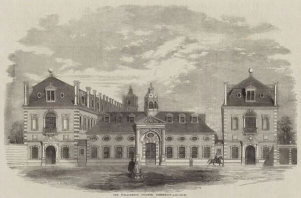 The Wellington College, Sandhurst (engraving)